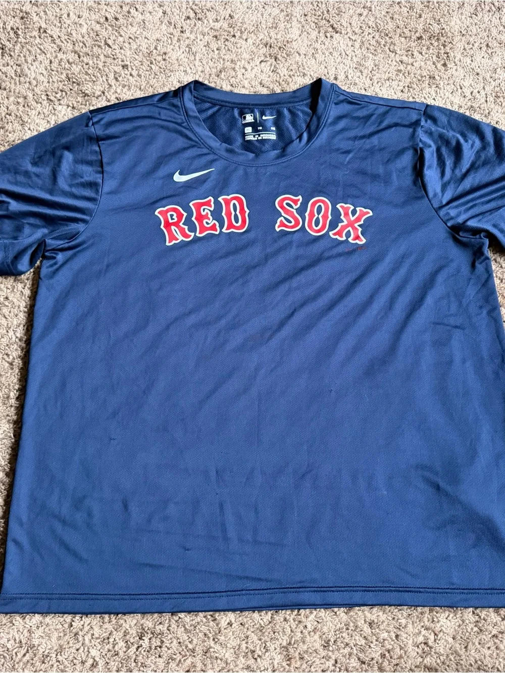 Nike Boston Red Sox Baseball Drifit T-shirt XL MLB